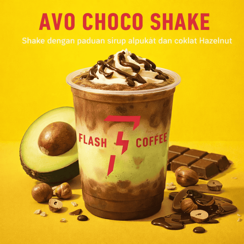 Avo Choco Shake Flash Coffee
